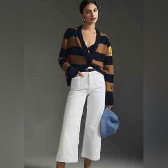 Anthropologie Pilcro Skipper Cropped Pants *NWT *25 - Picture 2 of 3